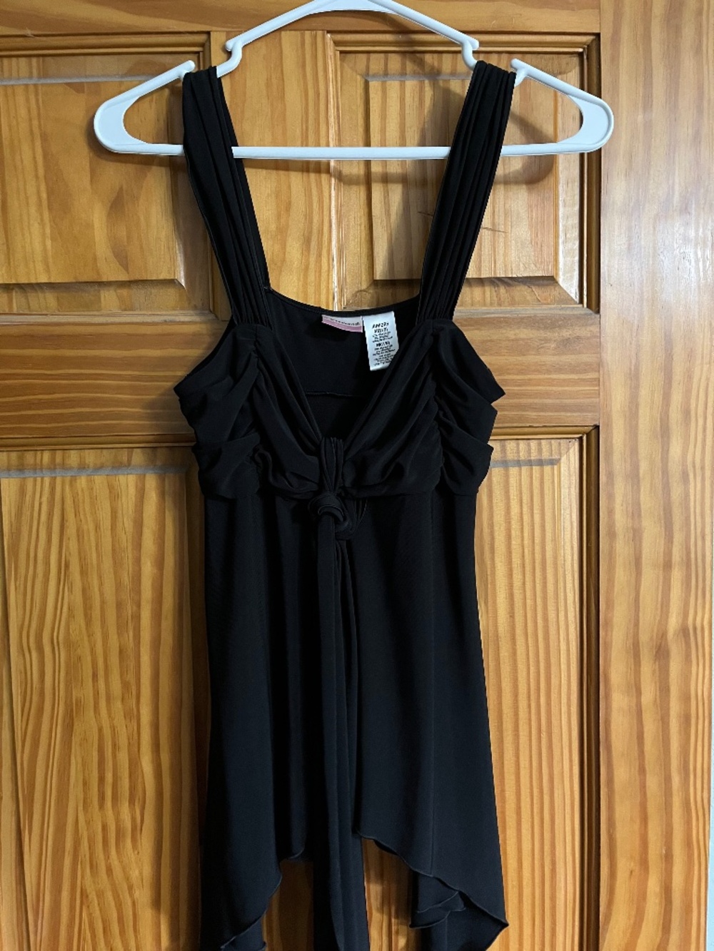 Black flowy tanktop